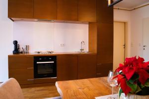 Η κουζίνα ή μικρή κουζίνα στο Apartment Vista Pohorje