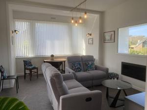 Posezení v ubytování Maison bretonne à 200m de la mer à proximité de l'Ile Renote à Trégastel - Ref 76