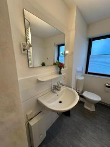 Koupelna v ubytování Apartment Ruhepause I Ruhig & Zentrumsnah