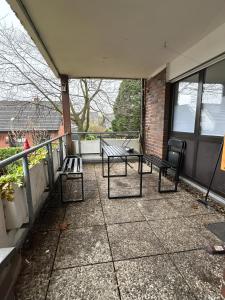 Balkón nebo terasa v ubytování Apartment Ruhepause I Ruhig & Zentrumsnah