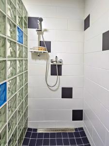 Kúpeľňa v ubytovaní Apartmány Klatovská