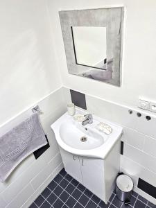 Kúpeľňa v ubytovaní Apartmány Klatovská