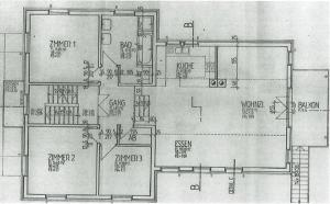 Plán poschodí v ubytovaní Luxus Apartment KFJ
