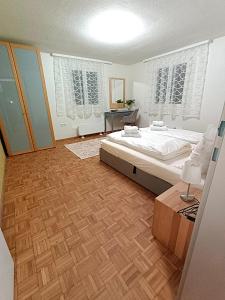 Posteľ alebo postele v izbe v ubytovaní Luxus Apartment KFJ