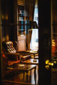 Posezení v ubytování Relais & Châteaux Bülow Palais