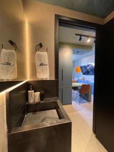 Una cocina o cocineta en Way by Jess