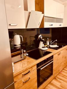Apartments La Rosa的厨房或小厨房