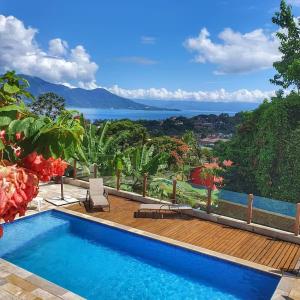 Naturlandskabet i nærheden af feriehuset