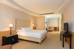 Katil atau katil-katil dalam bilik di Precise House Mantegna Roma