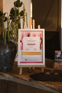 Certifikát, hodnocení, plakát nebo jiný dokument vystavený v ubytování Hoeve BuytenHout