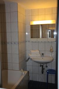 Koupelna v ubytování Ferienhaus Wechner