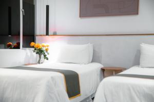 Letto o letti in una camera di Hotel Finlandia