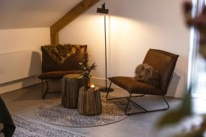 Posezení v ubytování Hoeve BuytenHout
