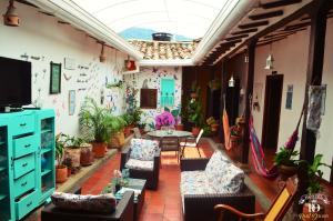 Posezení v ubytování Real Dream Hostel