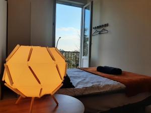 Postel nebo postele na pokoji v ubytování Les Apparts de Marmande - Grand T3 Lumineux