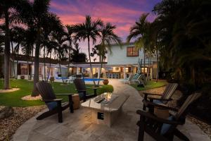 Zahrada ubytování Dolphin Daze