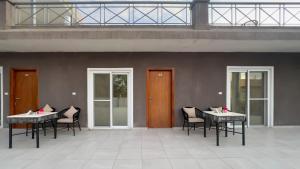 Balkón nebo terasa v ubytování Pyramids Sunlight Hotel