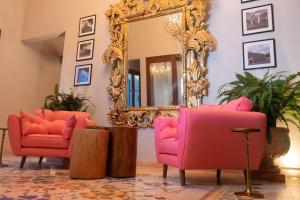 Posezení v ubytování Hotel Poquito a Poquito