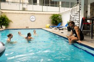 Oaspeți care stau la El Machico Hostel