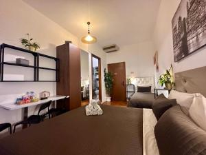 Postel nebo postele na pokoji v ubytování B&B CasaMia