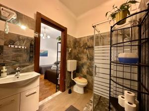 Koupelna v ubytování B&B CasaMia