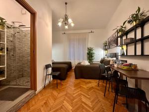 Kuchyň nebo kuchyňský kout v ubytování B&B CasaMia