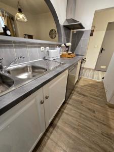 Kuchyň nebo kuchyňský kout v ubytování Appartement 2 chambres, cuisine équipée