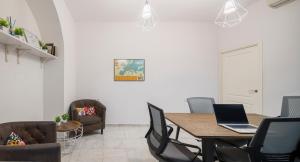 Posezení v ubytování JOY Setas Coworking