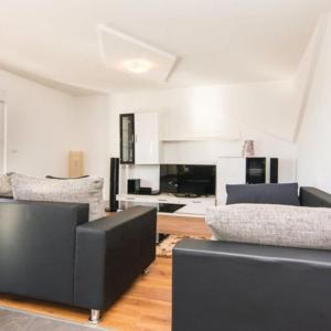 Χώρος καθιστικού στο Ferienhaus Laura Mit Pool