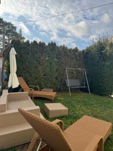 Zahrada ubytování revLIVING Haus Clara am Berg mit kleinem Garten