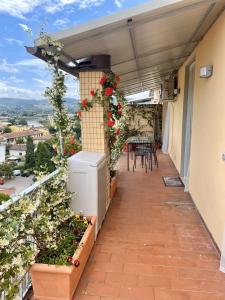 Balkón nebo terasa v ubytování Attico Giglio - Private Terrace near Florence