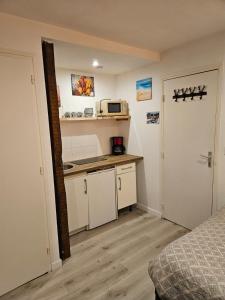 Η κουζίνα ή μικρή κουζίνα στο Petit STUDIO STAR CHAMONIX HYPER CENTRE