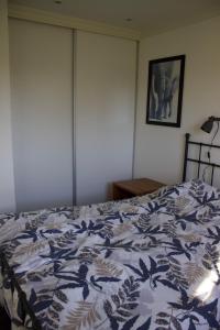 Giường trong phòng chung tại Chalet