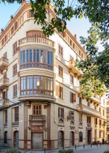 Bygningen som den private indkvartering ligger i