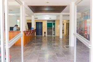 Ο χώρος του λόμπι ή της ρεσεψιόν στο Hotel la fortuna