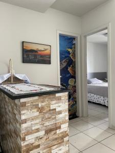 En eller flere senge i et værelse på Residencial Green Diamond + 69 billeder