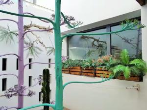 Jardín al aire libre en Exclusiva casa con encanto en Agua Amarga