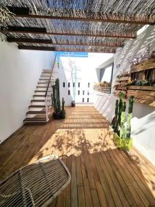 Un balcón o terraza de Exclusiva casa con encanto en Agua Amarga