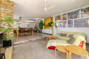 Zona de estar de Exclusiva casa con encanto en Agua Amarga