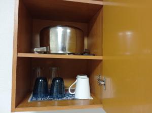 Η κουζίνα ή μικρή κουζίνα στο Calm