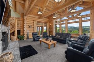 Nespecifikovaný výhled na hory nebo výhled na hory při pohledu z bed and breakfast