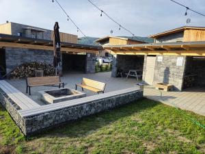Zahrada ubytování Apartmán B4 Hrabušice