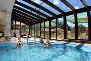 The swimming pool at or close to Wellness Hotel Kempa