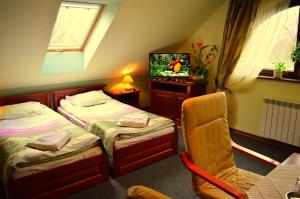 Posteľ alebo postele v izbe v ubytovaní Hotel Spinaker
