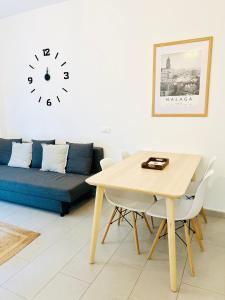 Posezení v ubytování Apartment Rosario in Malaga center