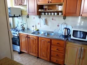 Køkken eller tekøkken på Pousada Maria