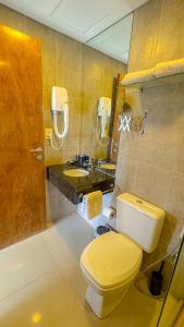 Koupelna v ubytování Agradable depto en Asunción