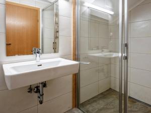 Koupelna v ubytování Haus Filzstein
