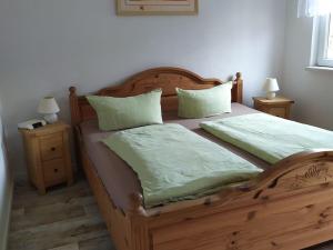 Postel nebo postele na pokoji v ubytování Schwerg Comfortable holiday residence
