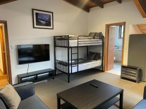 Телевизор и/или развлекательный центр в Alpine Retreat Mt Buller